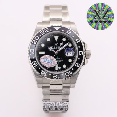 ROLEX GMT  40Mm 904L Steel 3186/3285 Movement Wrist Watch